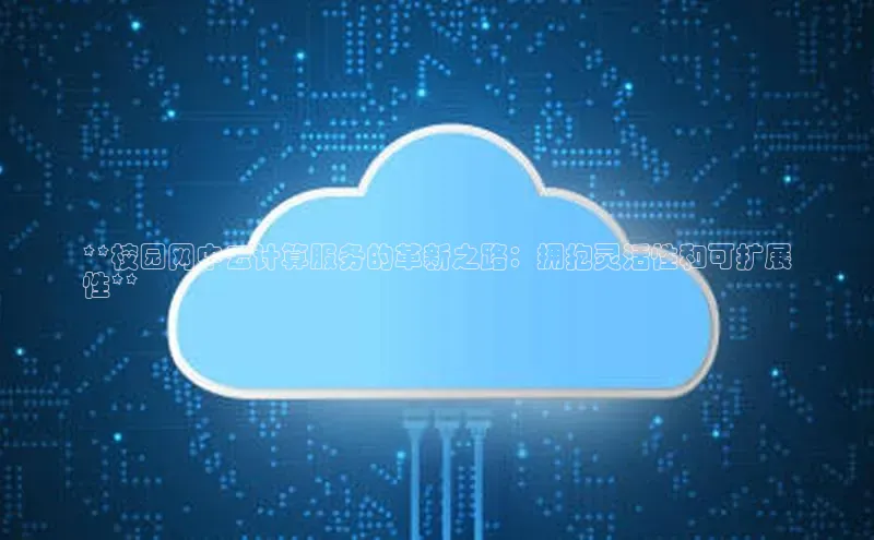 杏悦APP官网中文在线**校园网中云计算服务的革新之路：拥抱灵活性和可扩展
性**