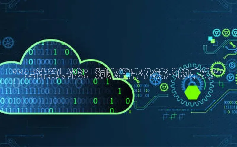 杏悦APP官网华扬联众**云计算导论：洞察数字化转型的未来**